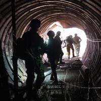 IDF in Hamas tunnel IDF photo