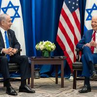 White House photo Benjamin Netanyahu and Joseph Biden