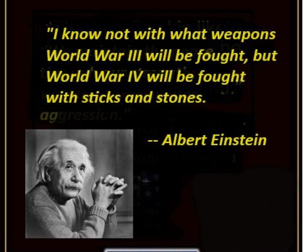Albert Einstein on World Wars