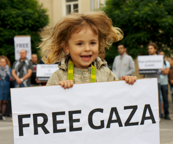 Free Gaza demo Wikimedia