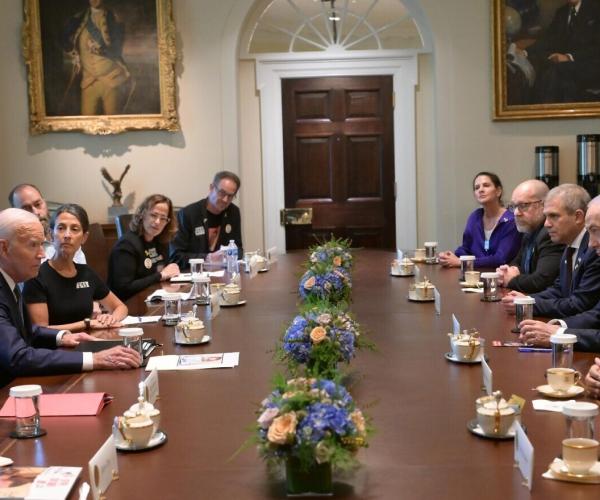 Biden and Netanyahu at White House GPO photo