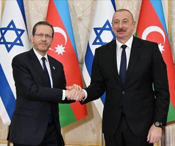 President Isaac Herzog and President Ilham Heydar Oghlu Aliyev