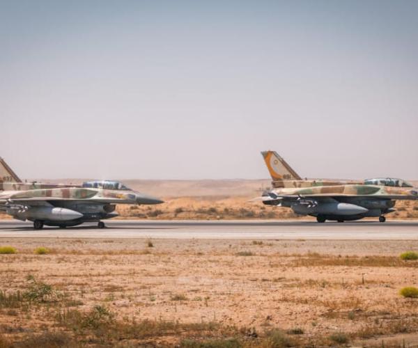 Israeli jets on the ground IDF photo