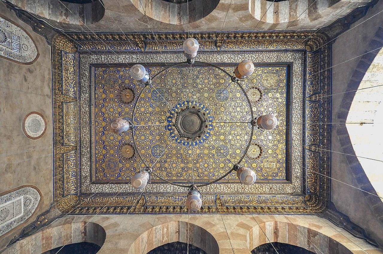 Ceiling of the Mosque-Madrassa of Sultan Barquq.