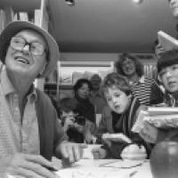 Roald Dahl, 1988. Wikimedia