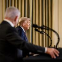 Trump and Netanyahu Official Photo
