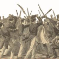 Hexham riot left and right